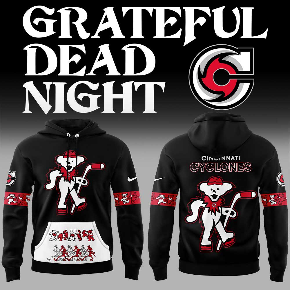 Cincinnati Cyclones Grateful Dead Night Hoodie Set V2+NT20122408ID10DS12 - Famjoys Cincinnati Cyclones Grateful Dead Night Hoodie Set V2+NT20122408ID10DS12 - Famjoys