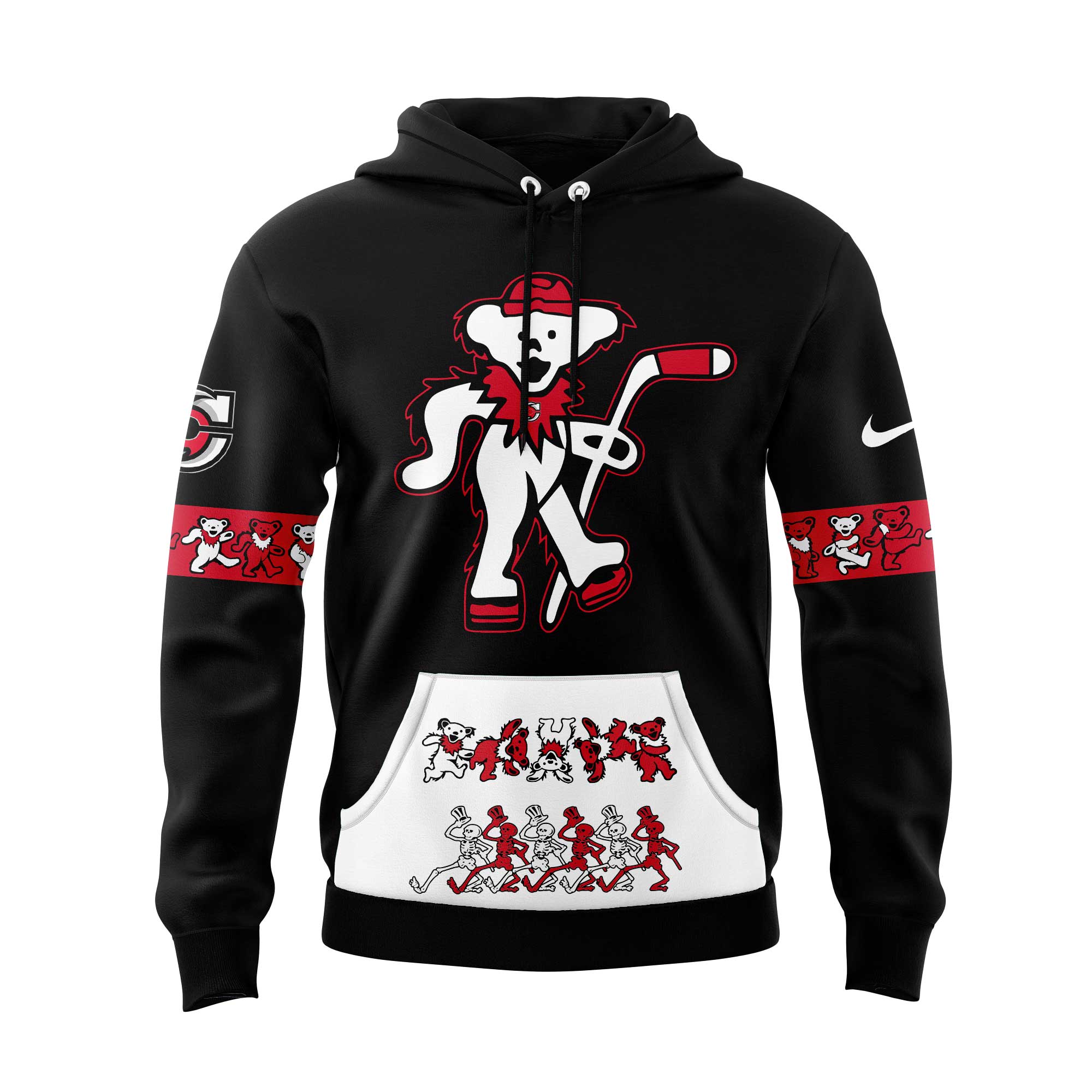 Cincinnati Cyclones Grateful Dead Night Hoodie Set V2+NT20122408ID10DS12 - Famjoys Cincinnati Cyclones Grateful Dead Night Hoodie Set V2+NT20122408ID10DS12 - Famjoys