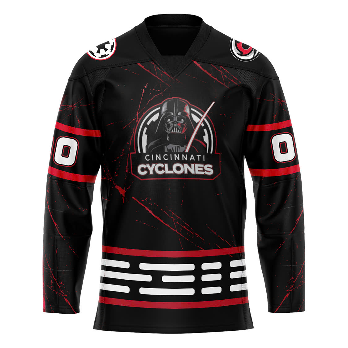 Cincinnati Cyclones x Star Wars Matinee Personalise Jersey - Famjoys Cincinnati Cyclones x Star Wars Matinee Personalise Jersey - Famjoys