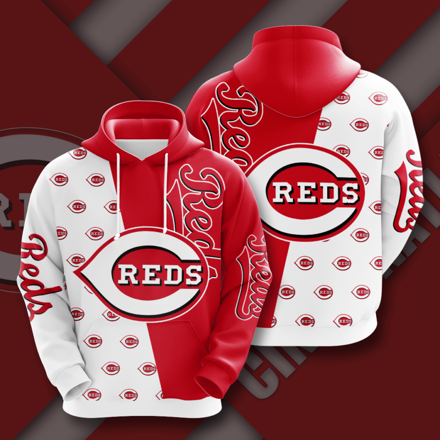 Cincinnati Reds 3D Hoodie