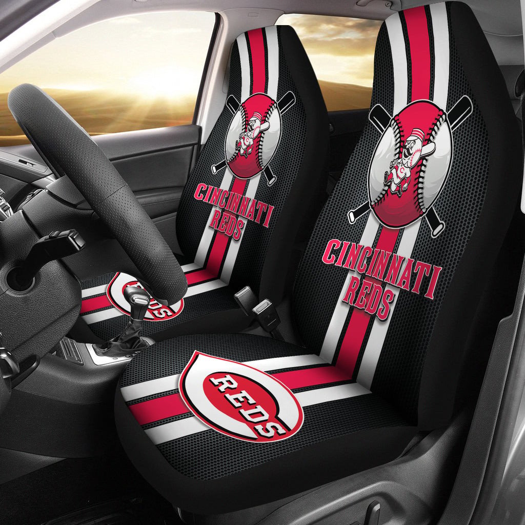 Cincinnati Reds Car Seat Covers MBL Baseball Ph220914-07