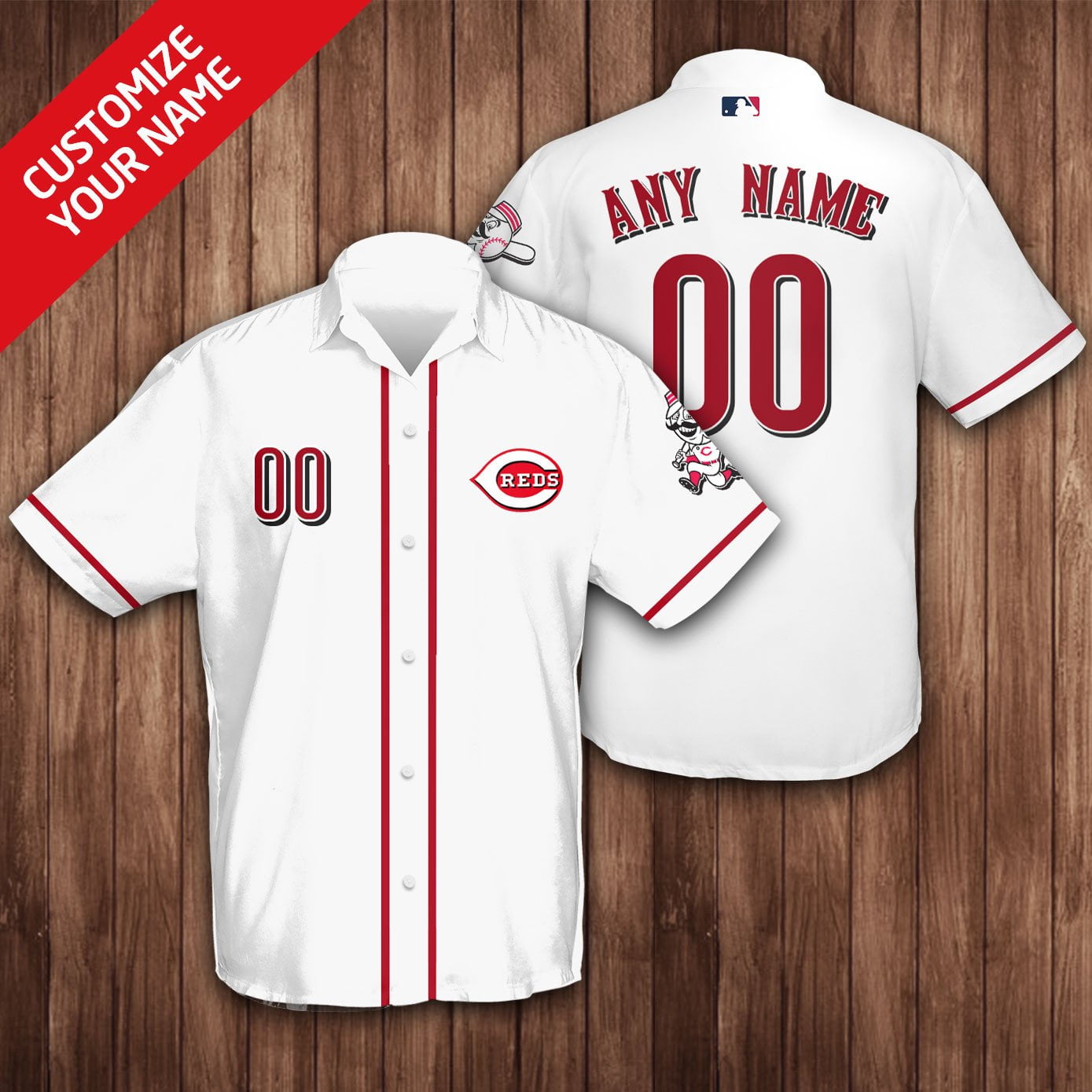 Cincinnati Reds Hawaiian Shirt - Famjoys Cincinnati Reds Hawaiian Shirt - Famjoys