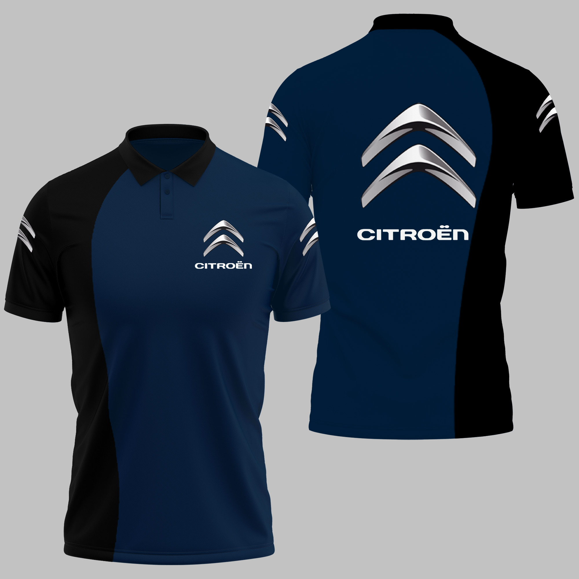 Citroen Polo Shirt 3D Printed Ver 10 - Famjoys Citroen Polo Shirt 3D Printed Ver 10 - Famjoys