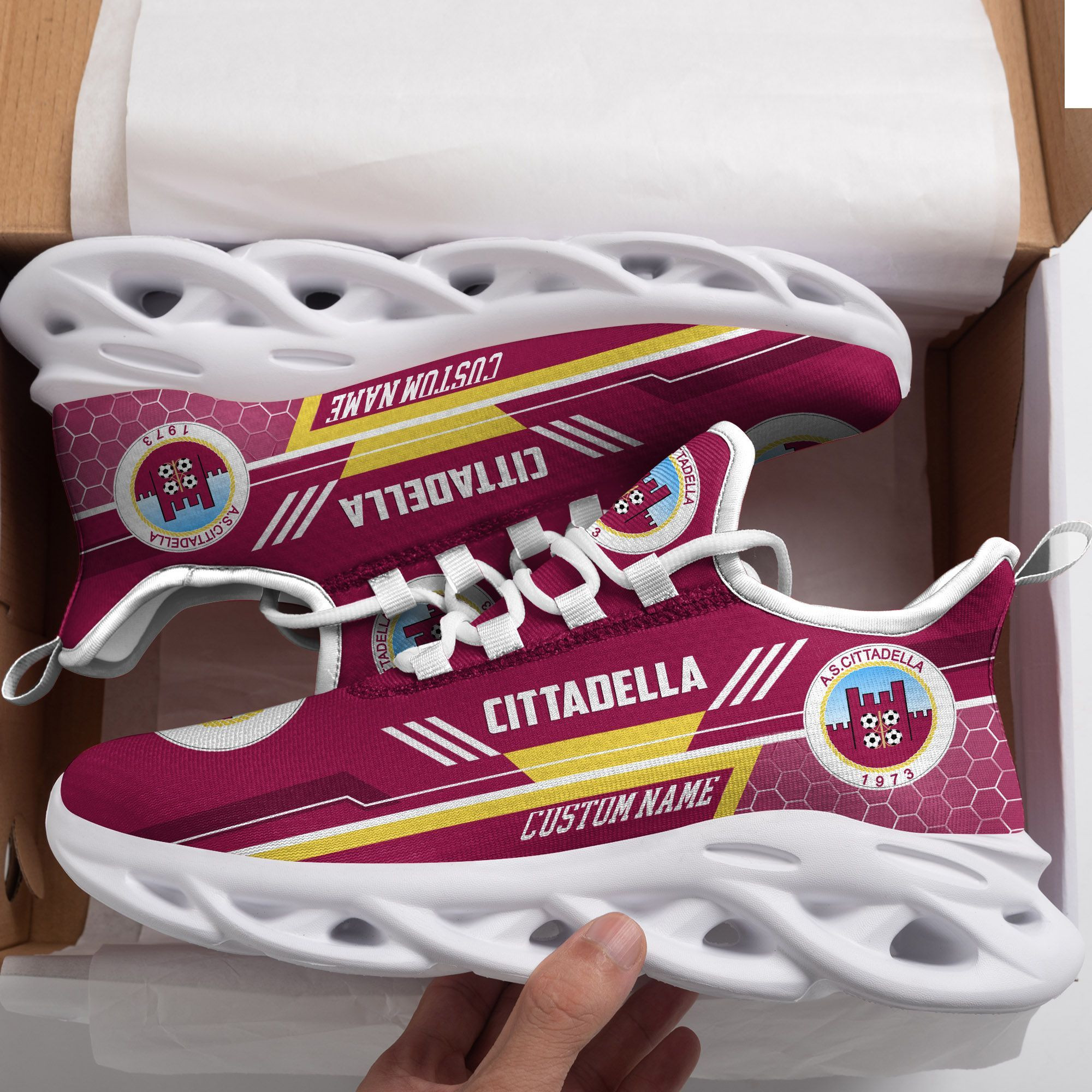 Cittadella Custom Personalized Max Soul Sneakers Shoes - Famjoys Cittadella Custom Personalized Max Soul Sneakers Shoes - Famjoys
