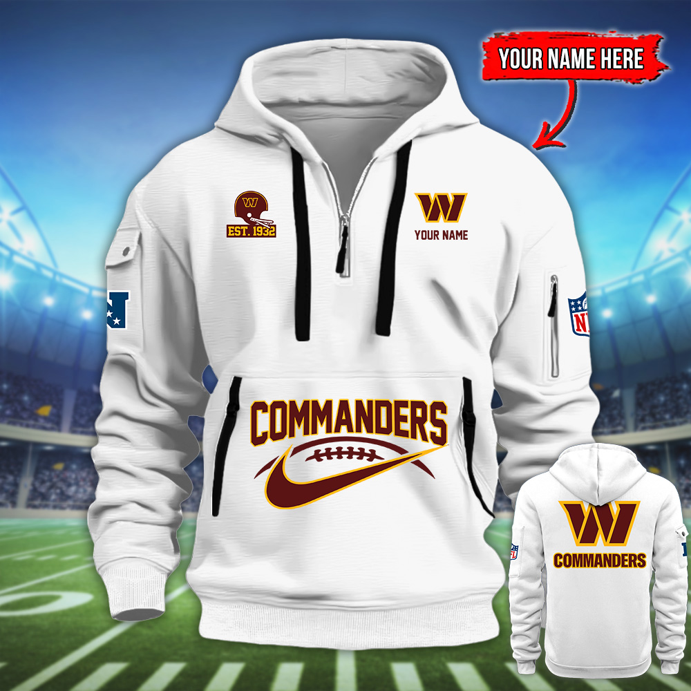 CJQNVM12319 Washington Commanders Heavy Hoodie - Famjoys CJQNVM12319 Washington Commanders Heavy Hoodie - Famjoys