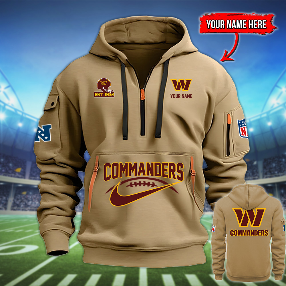 CJQNVM12319 Washington Commanders Heavy Hoodie - Famjoys CJQNVM12319 Washington Commanders Heavy Hoodie - Famjoys