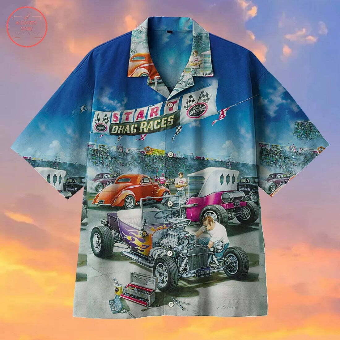 Classics Rod Racing Hawaiian Shirt - Famjoys Classics Rod Racing Hawaiian Shirt - Famjoys