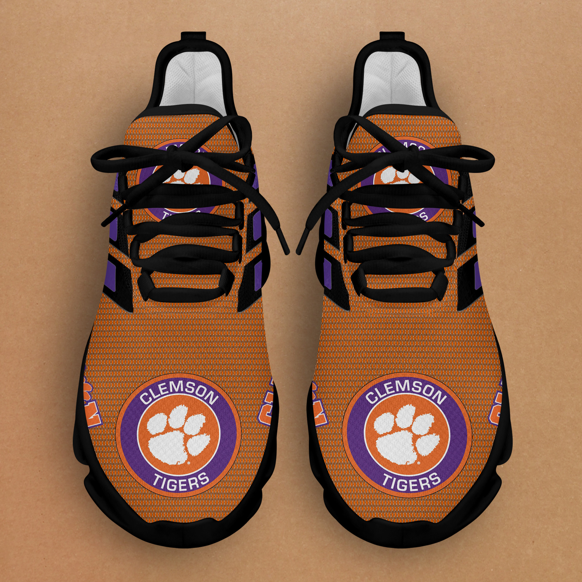 Clemson Tigers ACC Champions RN Shoes - Famjoys Clemson Tigers ACC Champions RN Shoes - Famjoys