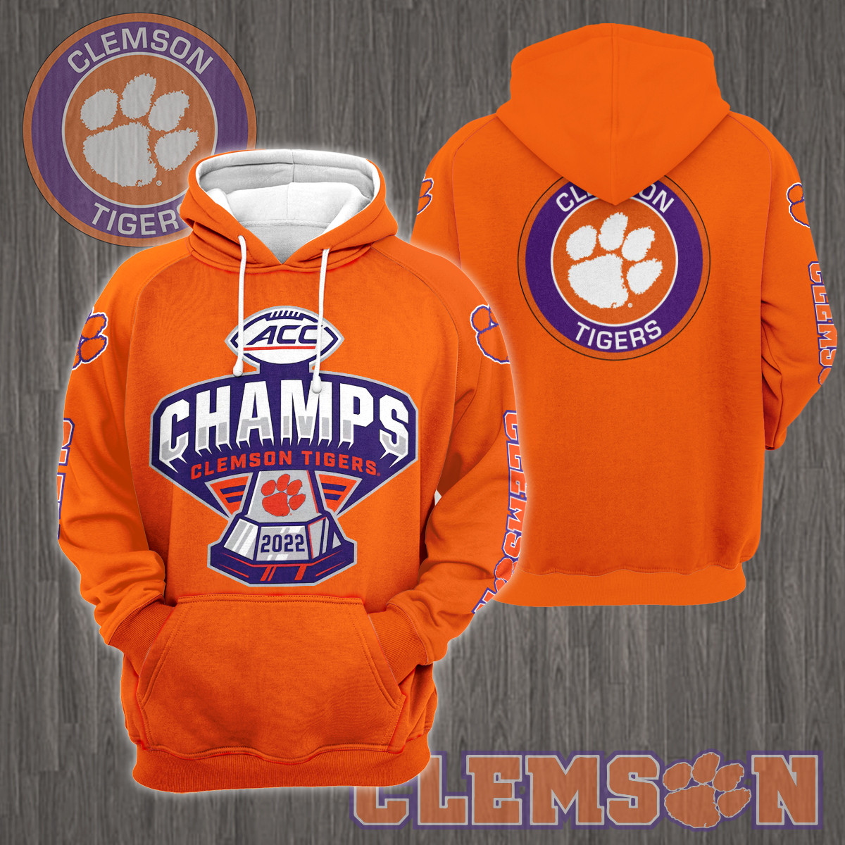 Clemson Tigers ACC Champions Shirt Ver 1 - Famjoys Clemson Tigers ACC Champions Shirt Ver 1 - Famjoys