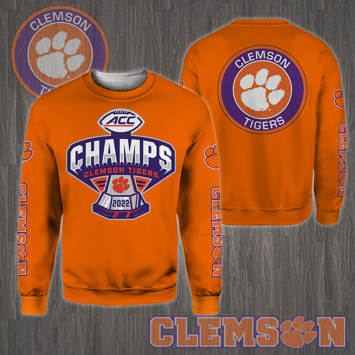 Clemson Tigers ACC Champions Shirt Ver 1 - Famjoys Clemson Tigers ACC Champions Shirt Ver 1 - Famjoys