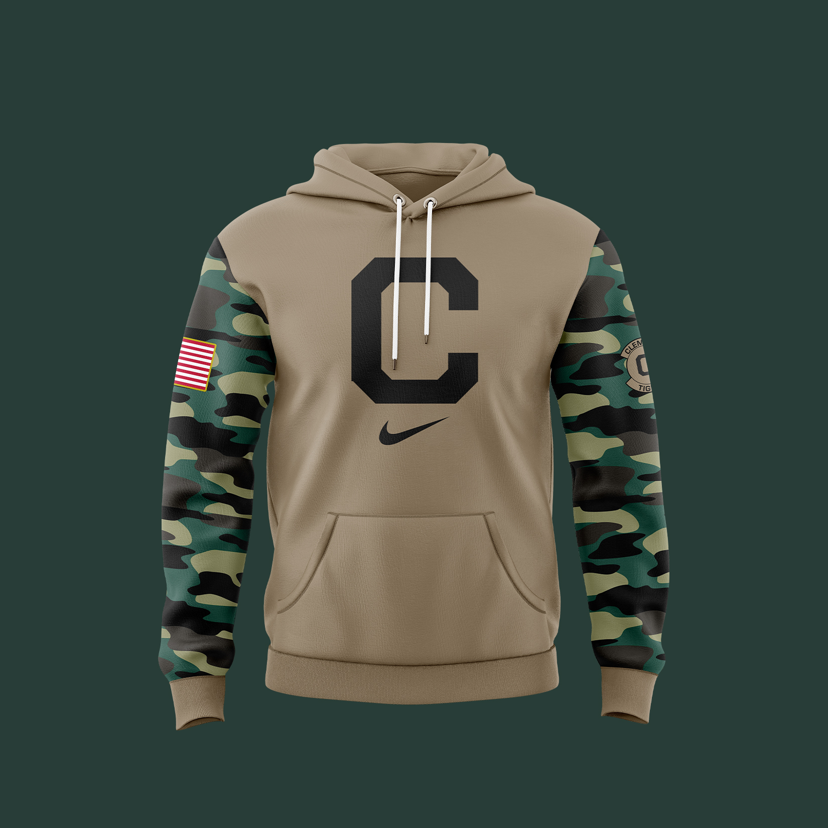 Clemson Tigers Camo Hoodie - Famjoys Clemson Tigers Camo Hoodie - Famjoys