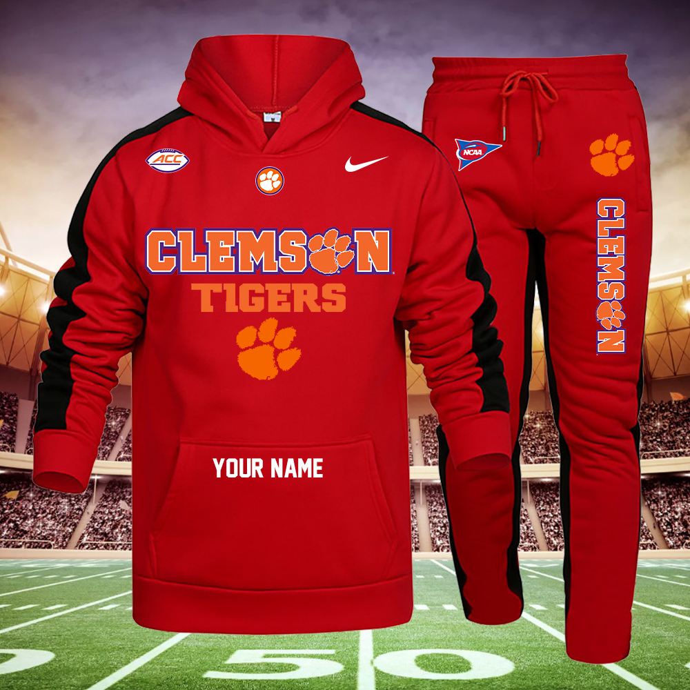 clemson tigers football Hoodie Set - Famjoys clemson tigers football Hoodie Set - Famjoys