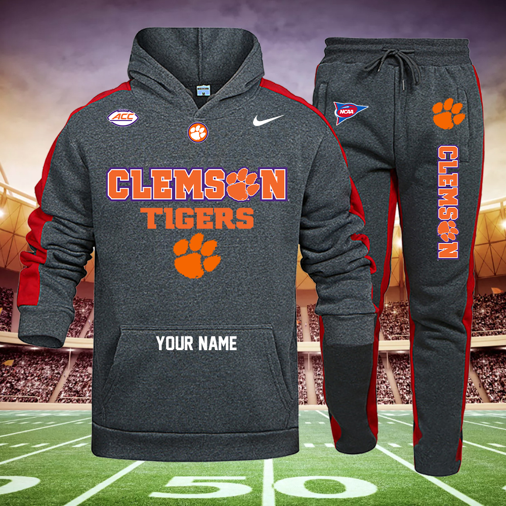 clemson tigers football Hoodie Set - Famjoys clemson tigers football Hoodie Set - Famjoys