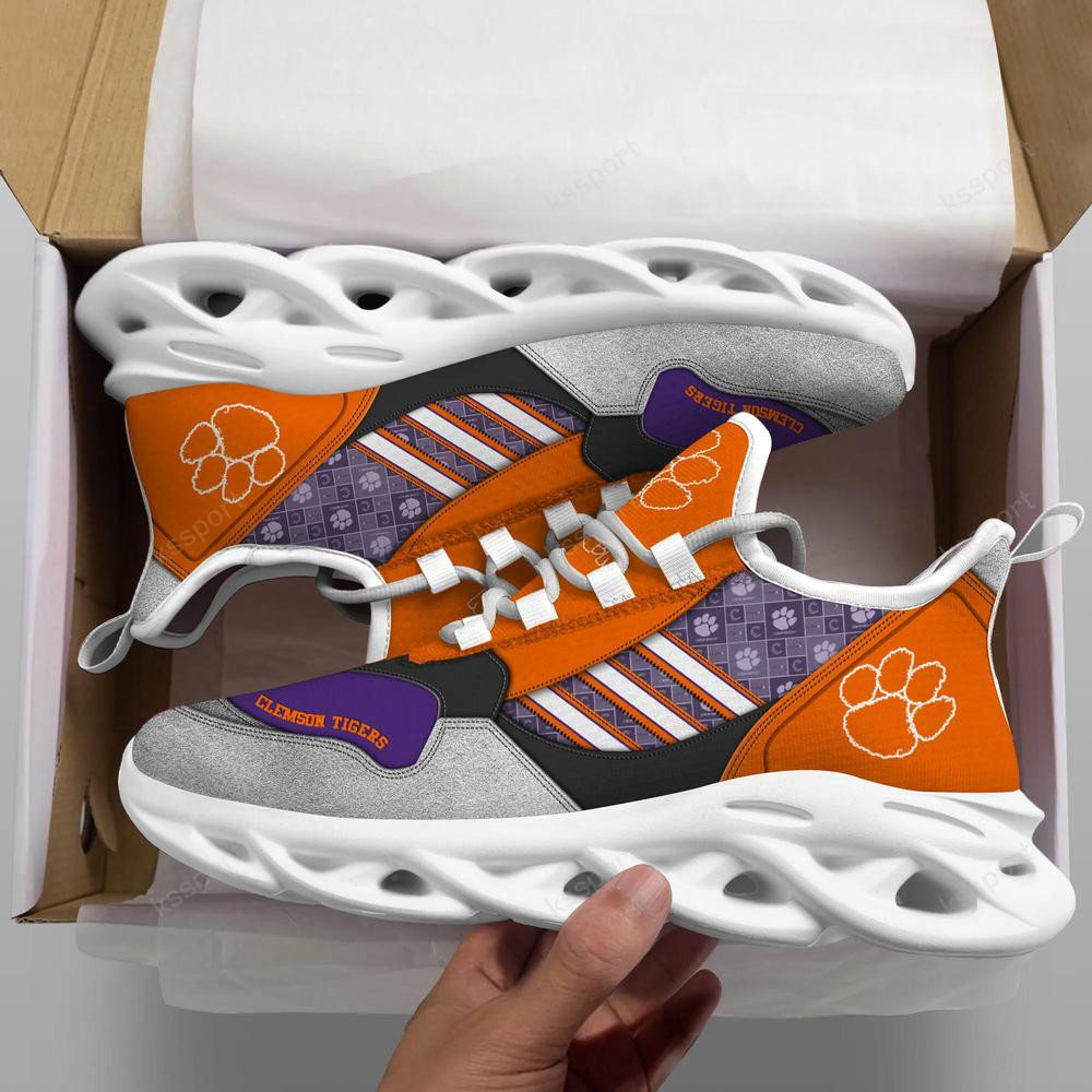 Clemson Tigers Max Soul Clunky, Running Sneakers - Famjoys Clemson Tigers Max Soul Clunky, Running Sneakers - Famjoys