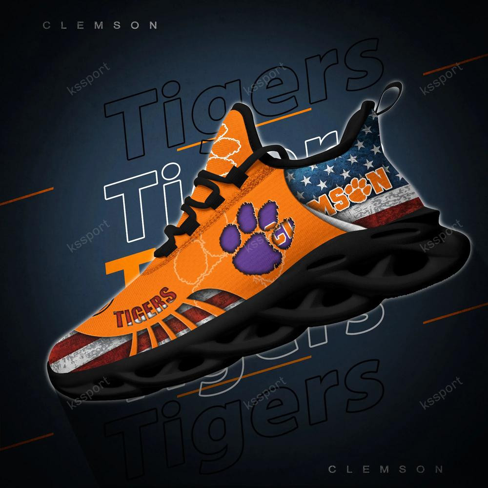 Clemson Tigers Max Soul Clunky Shoes - Famjoys Clemson Tigers Max Soul Clunky Shoes - Famjoys