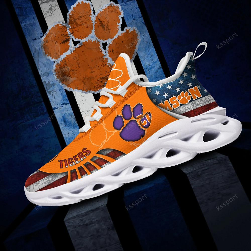 Clemson Tigers Max Soul Clunky Shoes - Famjoys Clemson Tigers Max Soul Clunky Shoes - Famjoys