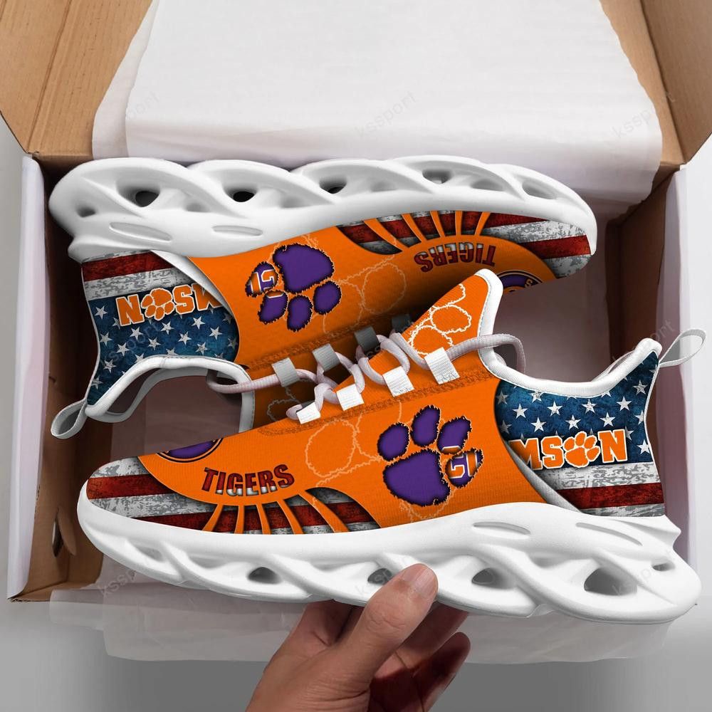 Clemson Tigers Max Soul Clunky Shoes - Famjoys Clemson Tigers Max Soul Clunky Shoes - Famjoys