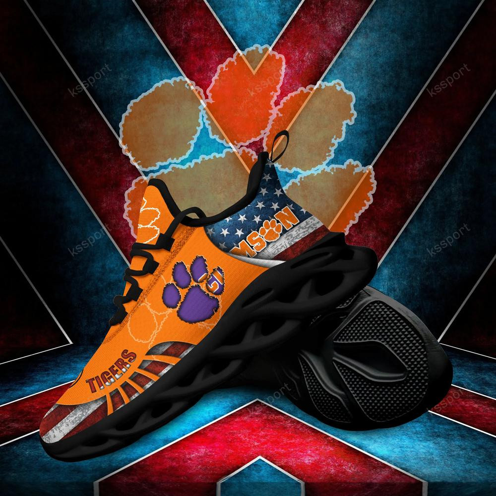 Clemson Tigers Max Soul Clunky Shoes - Famjoys Clemson Tigers Max Soul Clunky Shoes - Famjoys