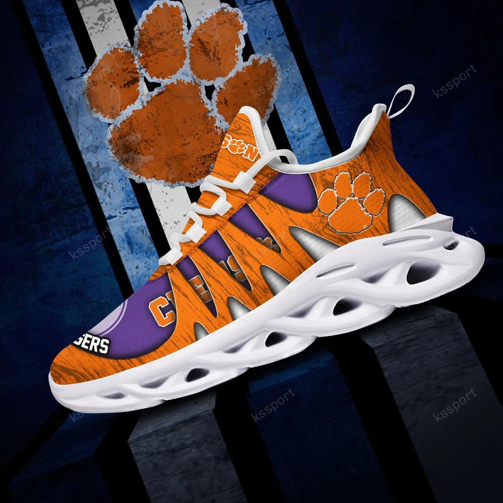 Clemson Tigers Max Soul Shoes, Running Sneakers - Famjoys Clemson Tigers Max Soul Shoes, Running Sneakers - Famjoys