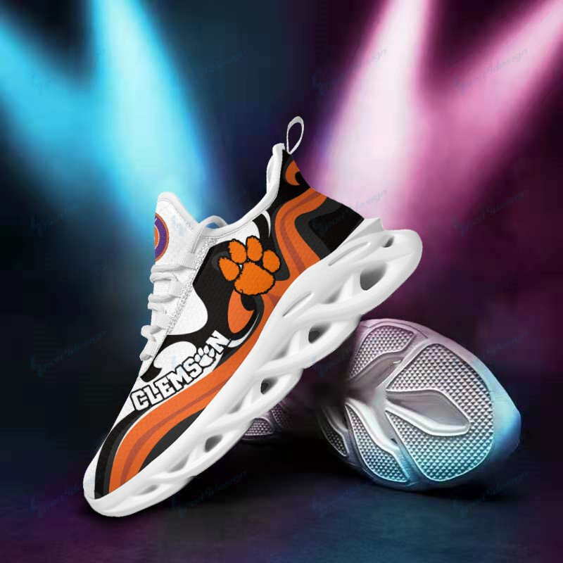 Clemson Tigers Max Soul YZ Running Sneakers 812 - Famjoys Clemson Tigers Max Soul YZ Running Sneakers 812 - Famjoys