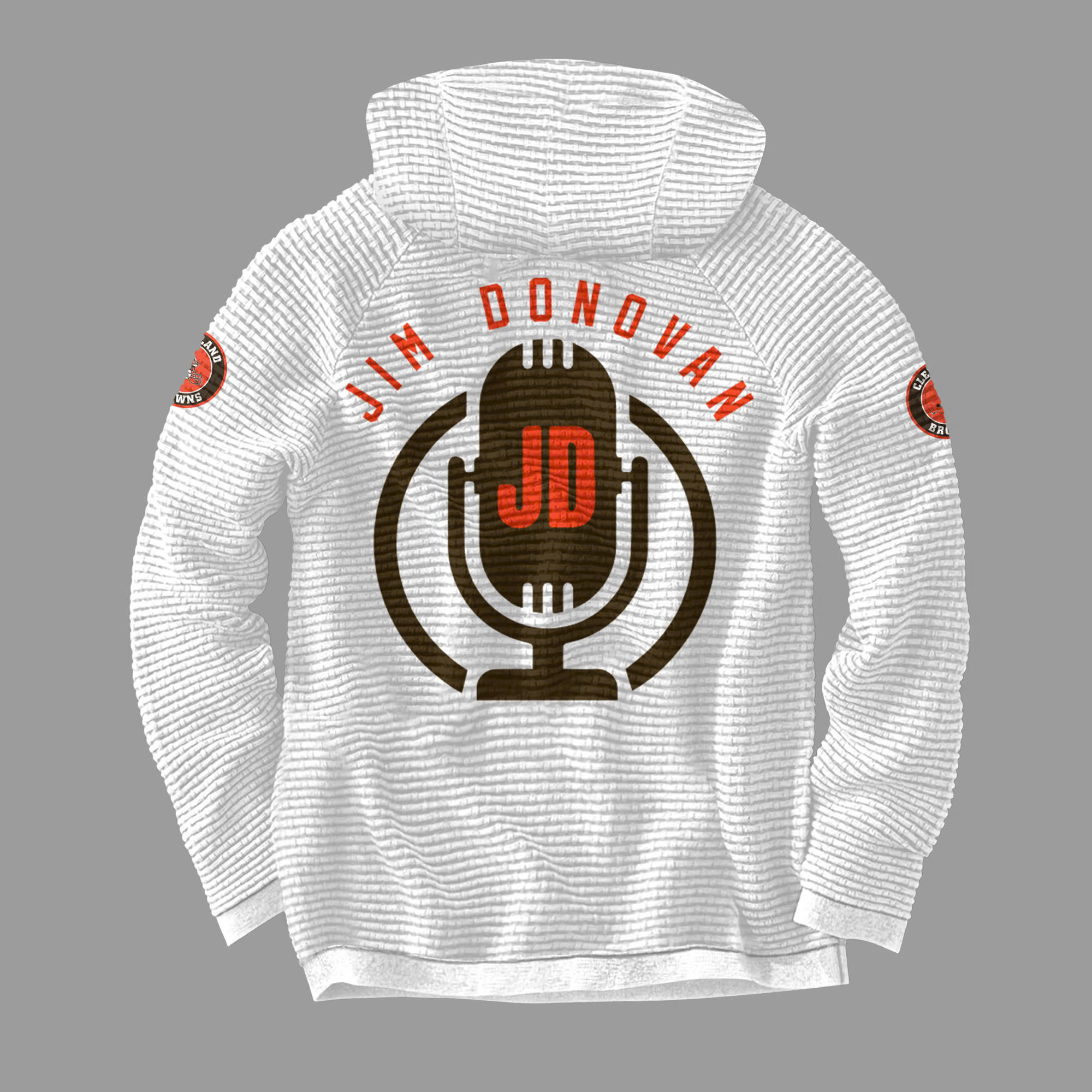 Cleveland Browns Jim Donovan Voice Special Hoodie - Famjoys Cleveland Browns Jim Donovan Voice Special Hoodie - Famjoys