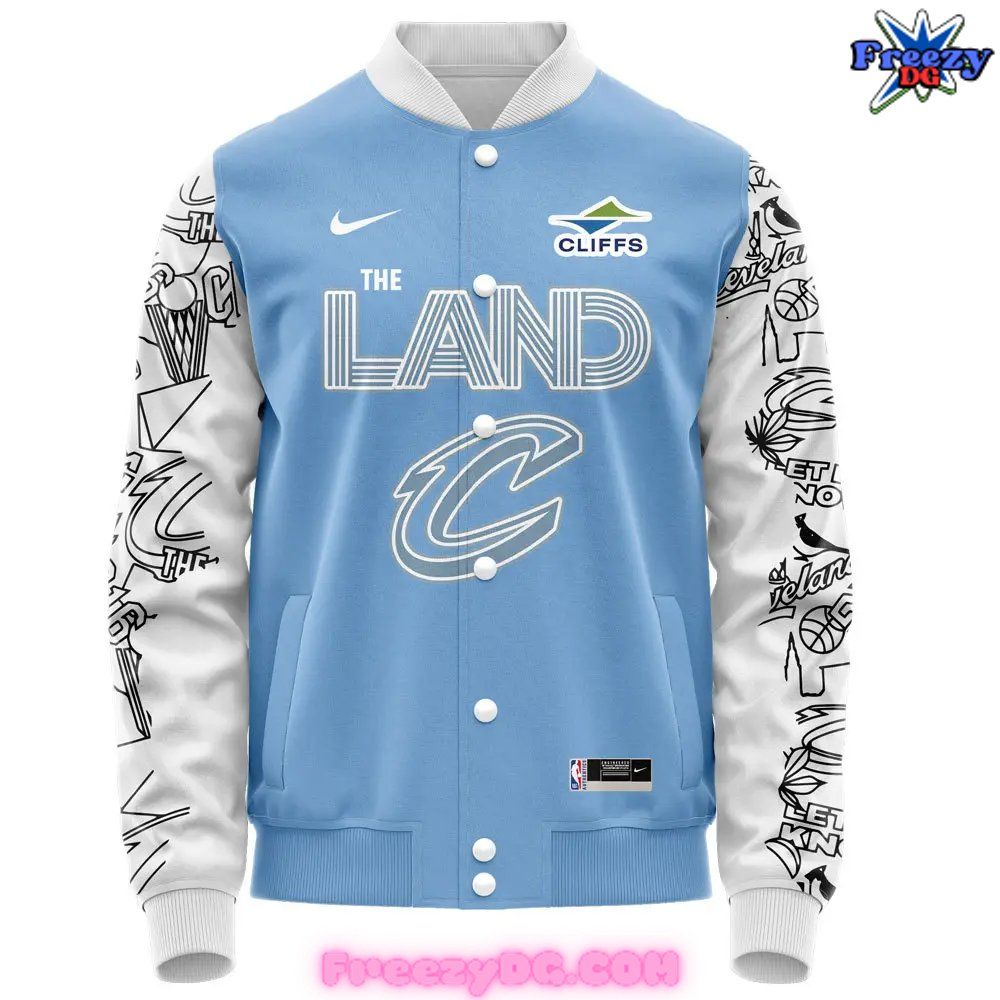 Cleveland Cavaliers City Edition 2024- Baseball Jacket - Famjoys Cleveland Cavaliers City Edition 2024- Baseball Jacket - Famjoys