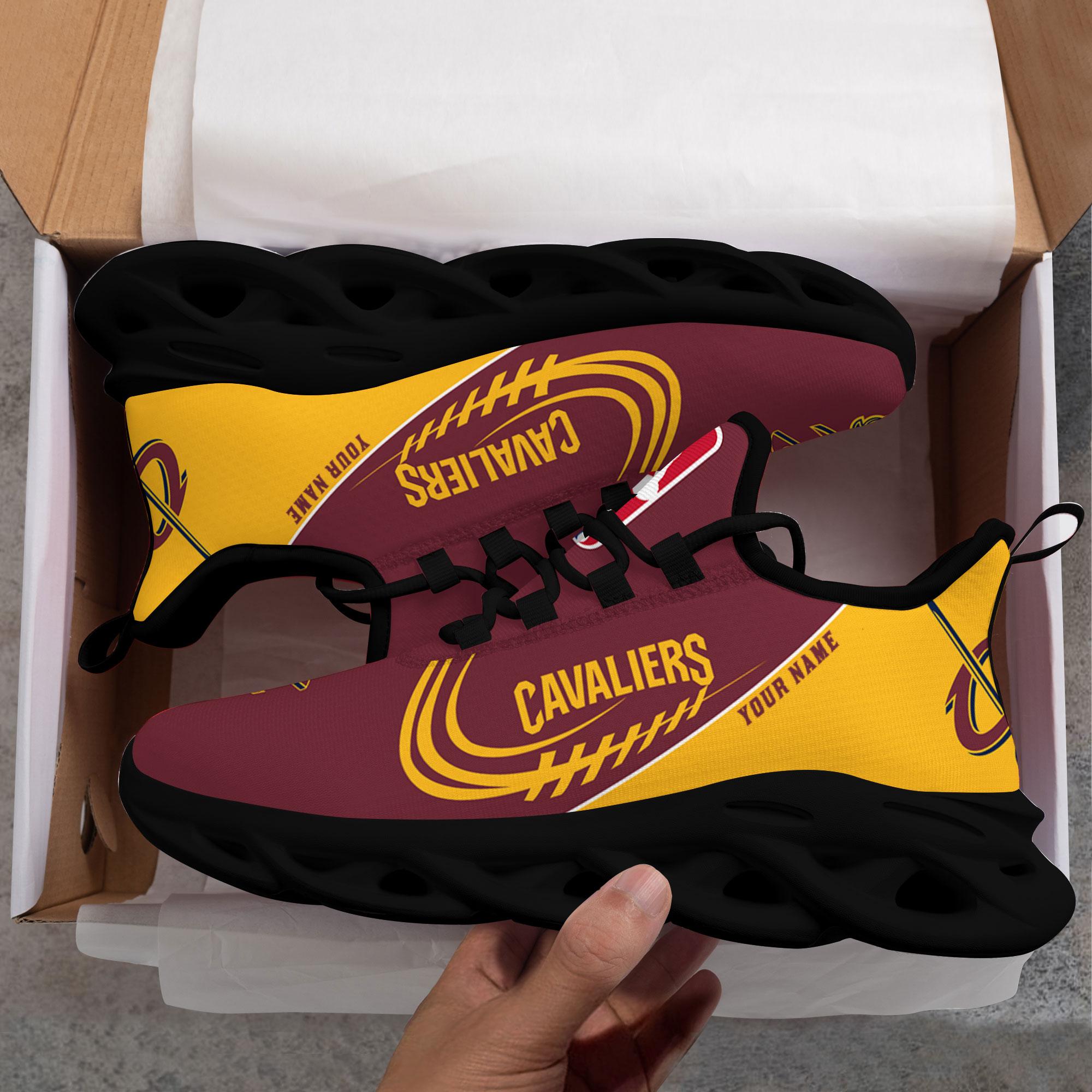 Cleveland Cavaliers Max Soul Shoes - Famjoys Cleveland Cavaliers Max Soul Shoes - Famjoys