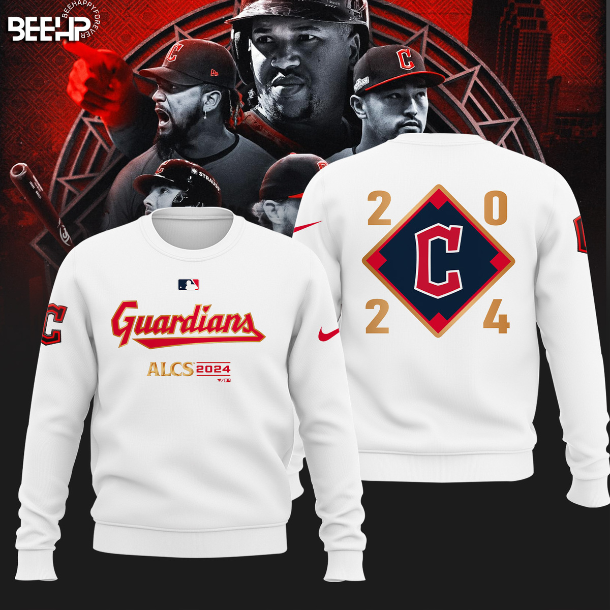 Cleveland Guardians American League Division Champions Shirt - Famjoys Cleveland Guardians American League Division Champions Shirt - Famjoys