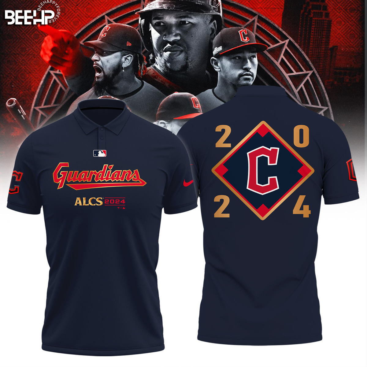 Cleveland Guardians American League Division Champions Shirt - Famjoys Cleveland Guardians American League Division Champions Shirt - Famjoys