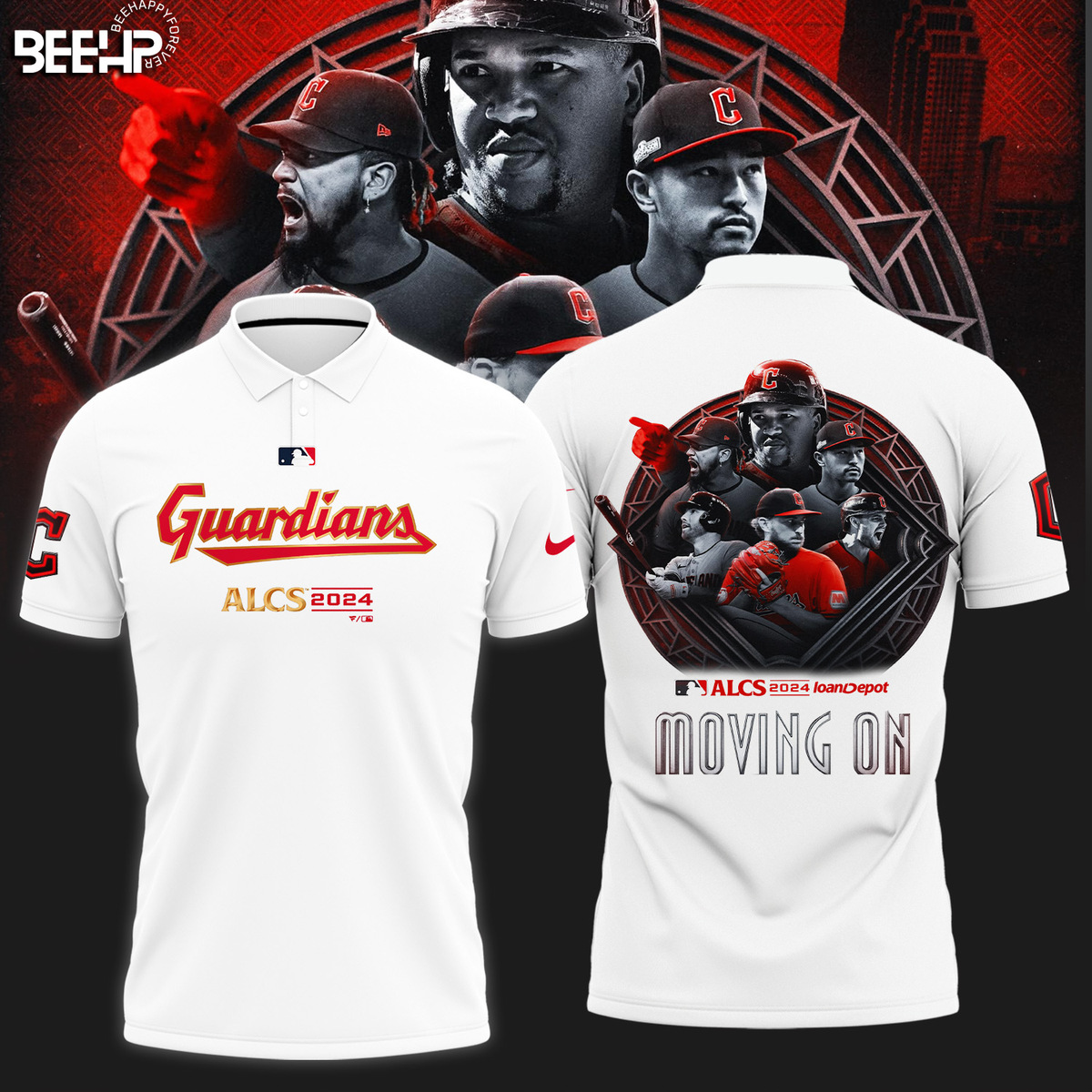 Cleveland Guardians American League Division Champions Shirt - Famjoys Cleveland Guardians American League Division Champions Shirt - Famjoys