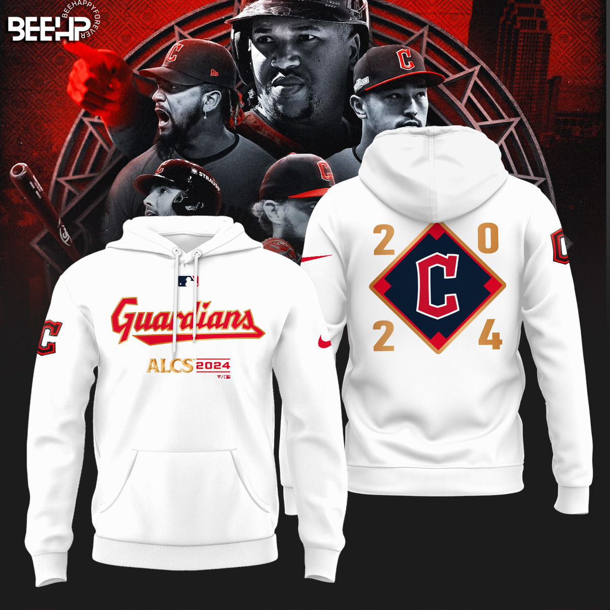 Cleveland Guardians American League Division Champions Shirt - Famjoys Cleveland Guardians American League Division Champions Shirt - Famjoys