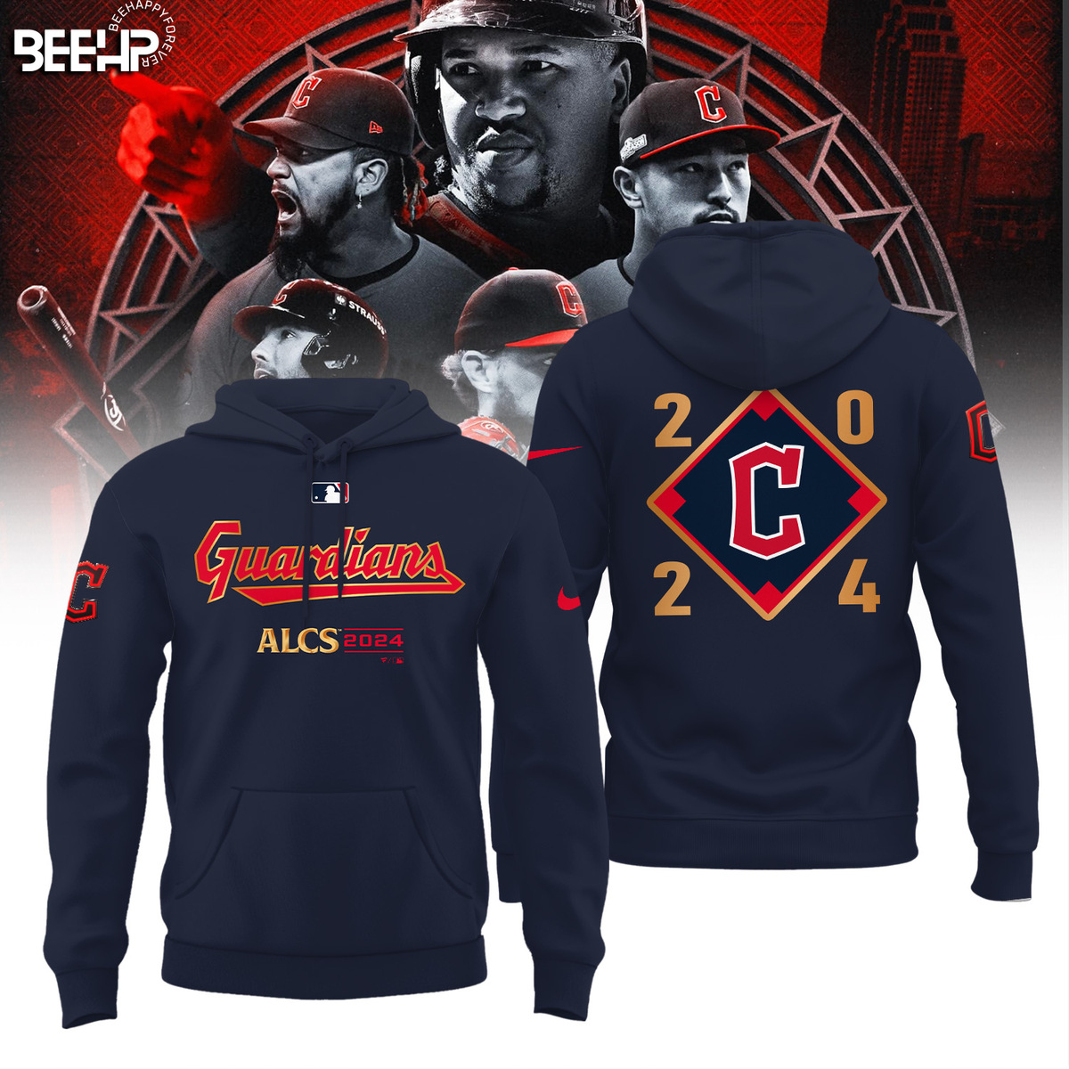 Cleveland Guardians American League Division Champions Shirt - Famjoys Cleveland Guardians American League Division Champions Shirt - Famjoys