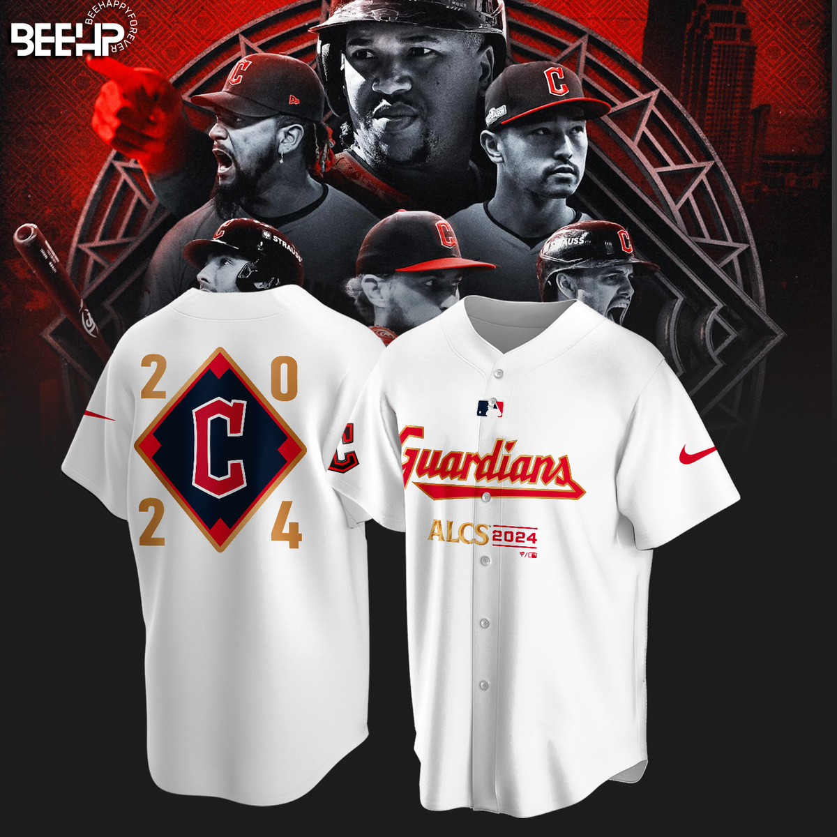 Cleveland Guardians American League Division Champions Shirt - Famjoys Cleveland Guardians American League Division Champions Shirt - Famjoys