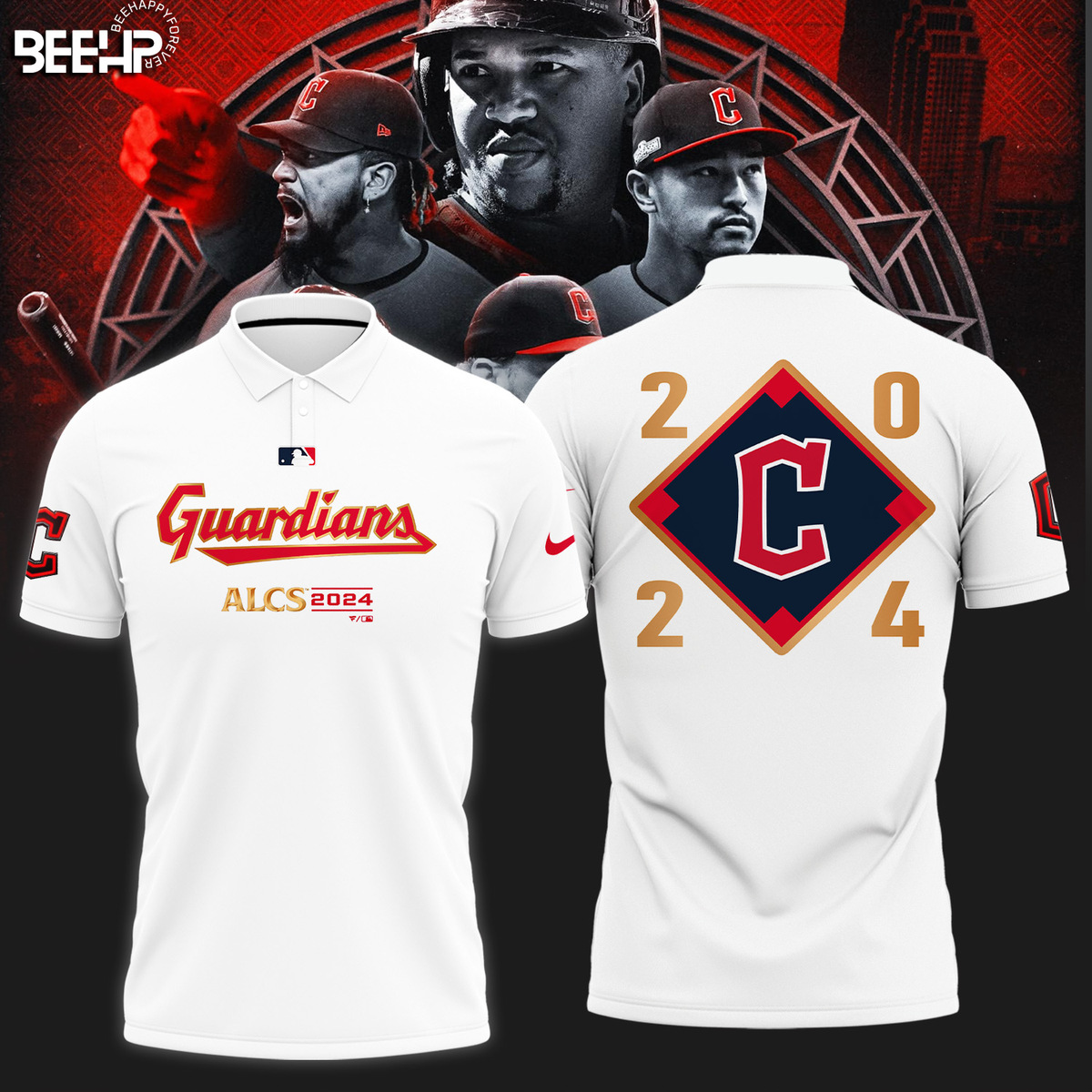 Cleveland Guardians American League Division Champions Shirt - Famjoys Cleveland Guardians American League Division Champions Shirt - Famjoys