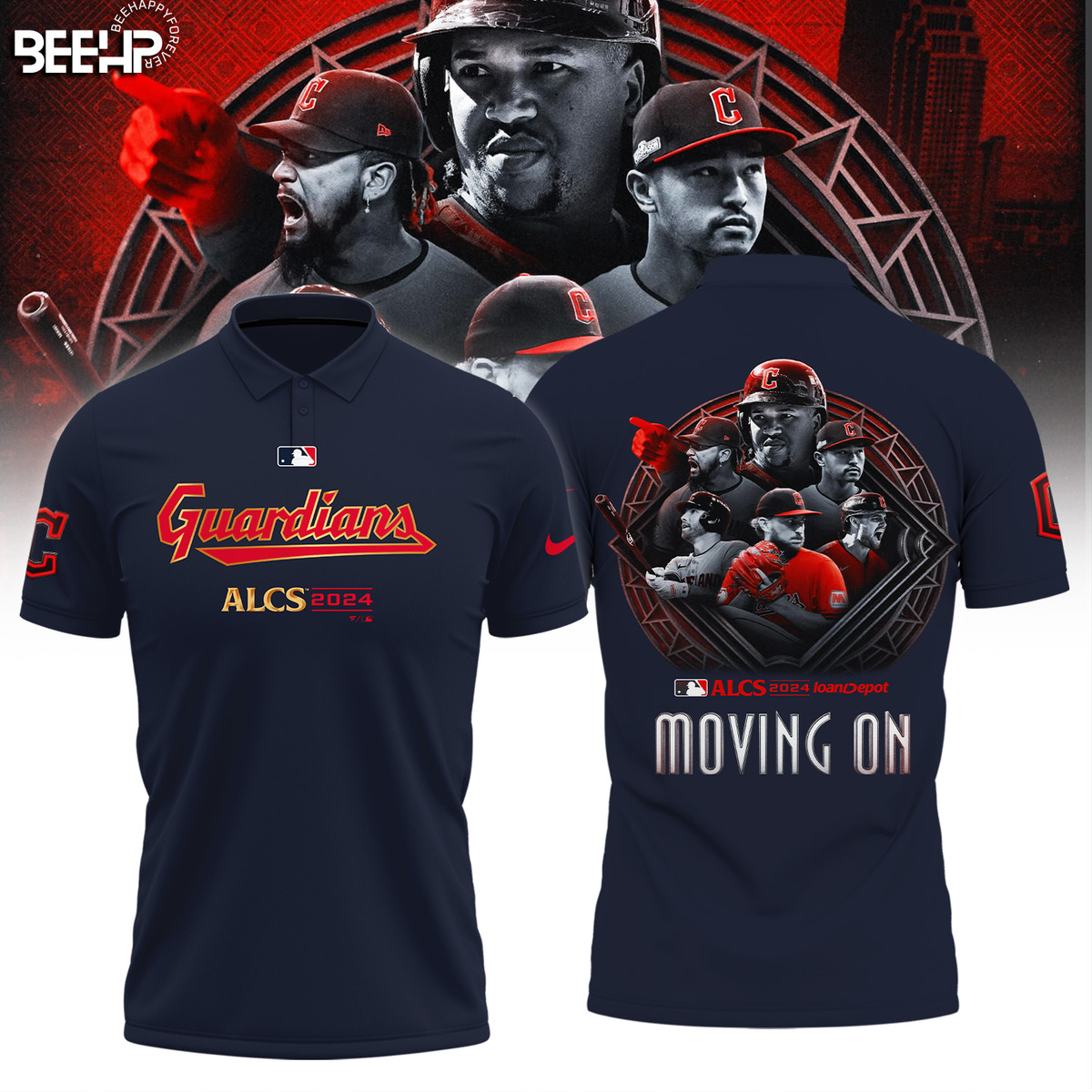 Cleveland Guardians American League Division Champions Shirt - Famjoys Cleveland Guardians American League Division Champions Shirt - Famjoys