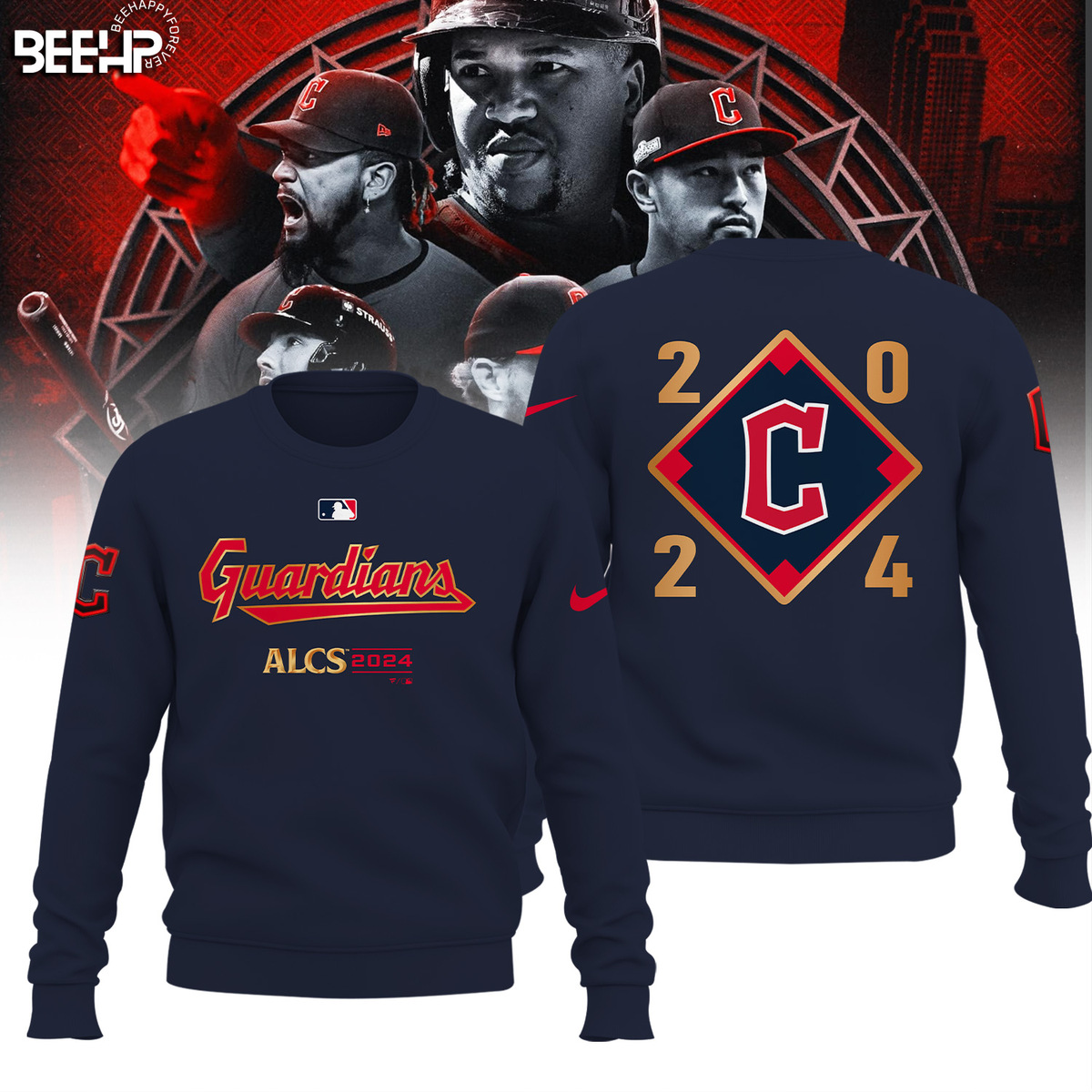 Cleveland Guardians American League Division Champions Shirt - Famjoys Cleveland Guardians American League Division Champions Shirt - Famjoys