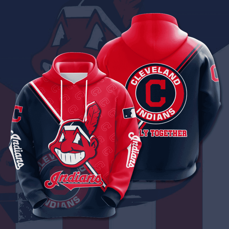 Cleveland Indians Hoodie & Zip Hoodie - Famjoys Cleveland Indians Hoodie & Zip Hoodie - Famjoys