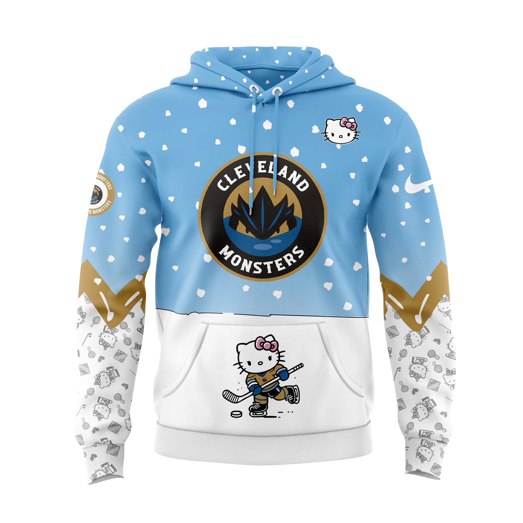 Cleveland Monsters Hoodie V2 - Famjoys Cleveland Monsters Hoodie V2 - Famjoys