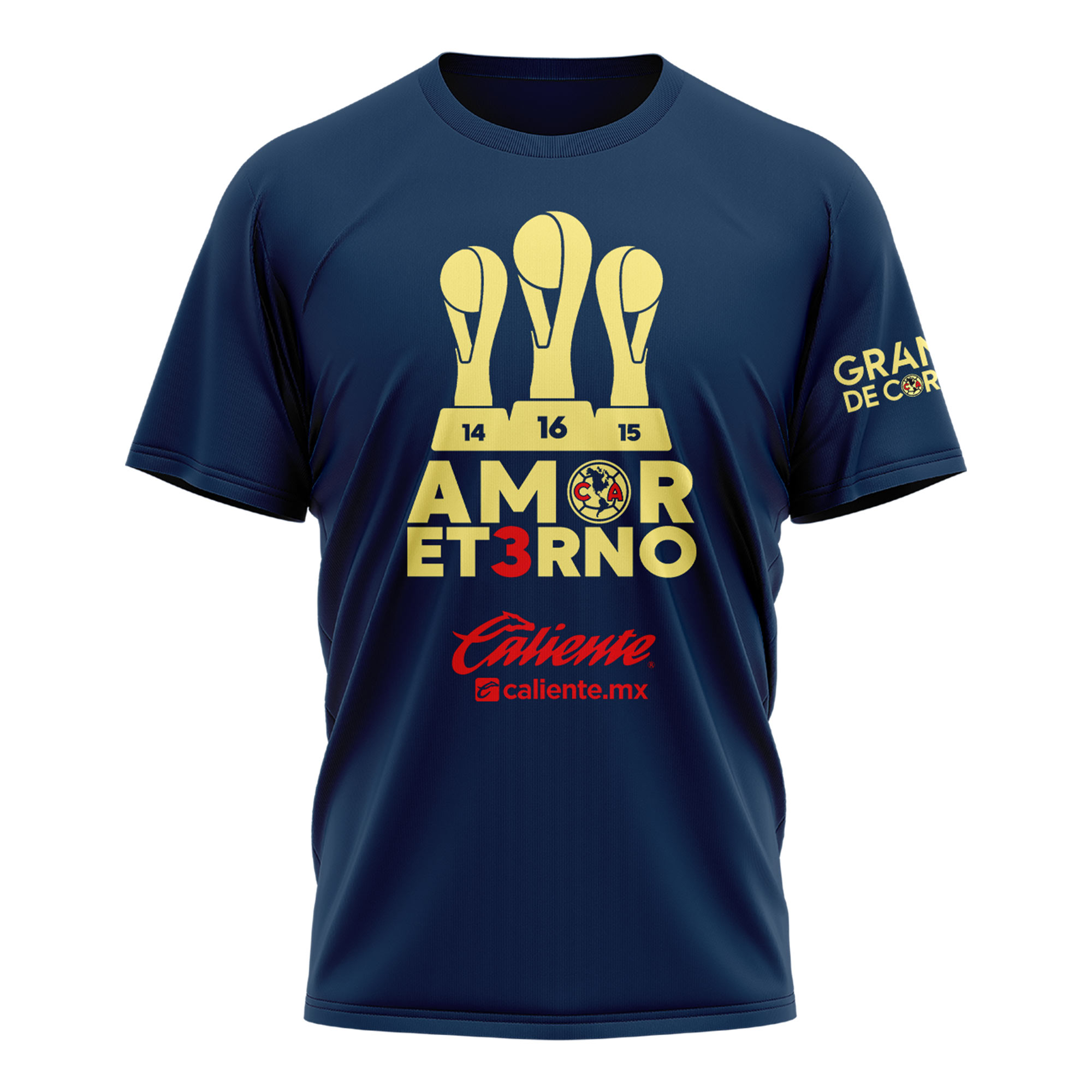 Club América Liga MX Champions Tee V2 - Famjoys Club América Liga MX Champions Tee V2 - Famjoys