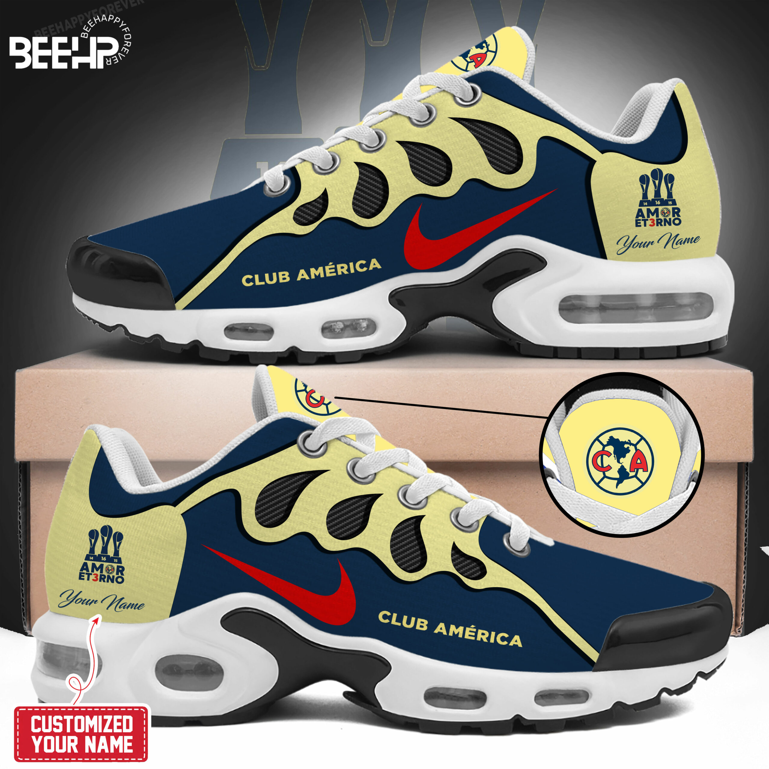Club America tricampeon New Shoes - Famjoys Club America tricampeon New Shoes - Famjoys