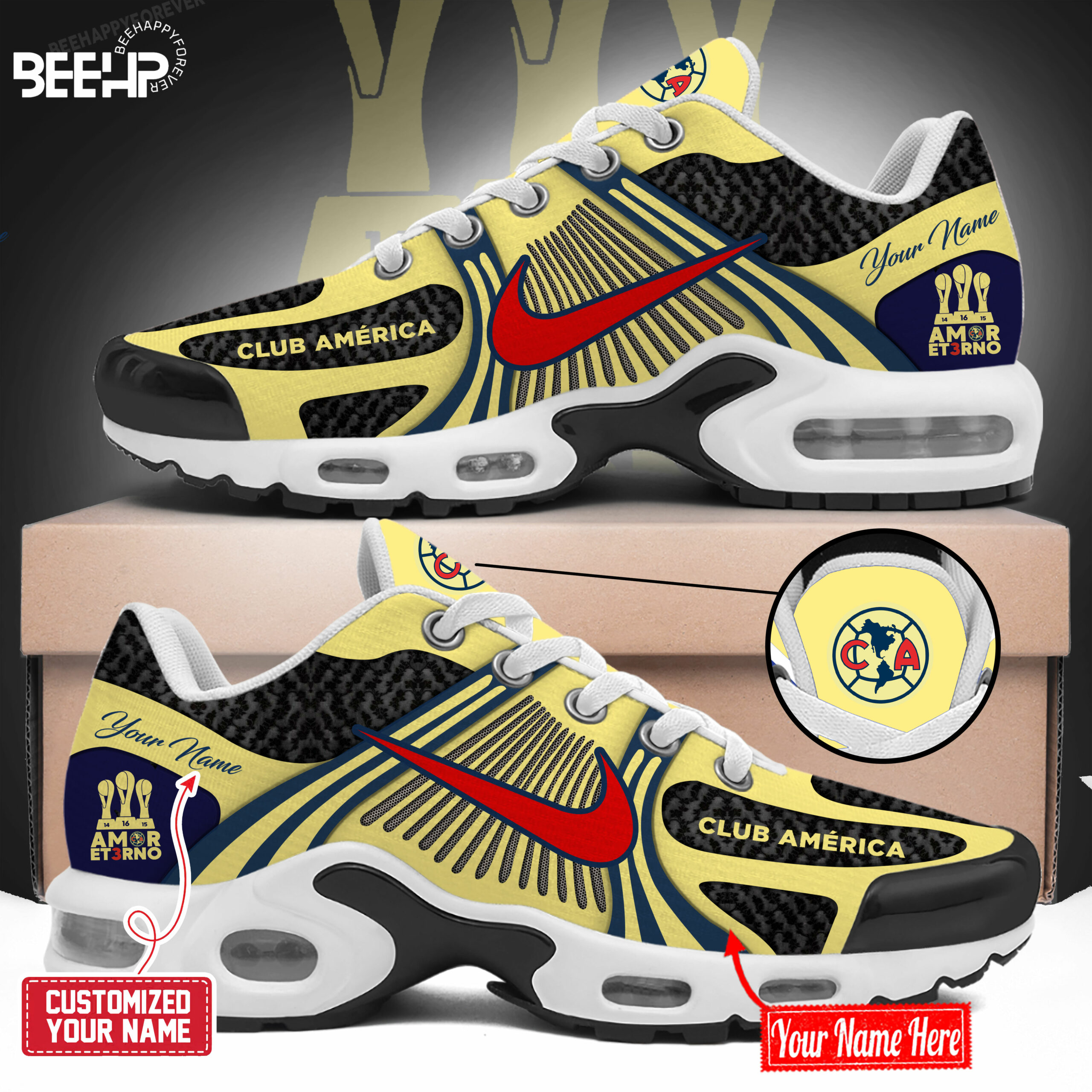Club America tricampeon New Shoes - Famjoys Club America tricampeon New Shoes - Famjoys