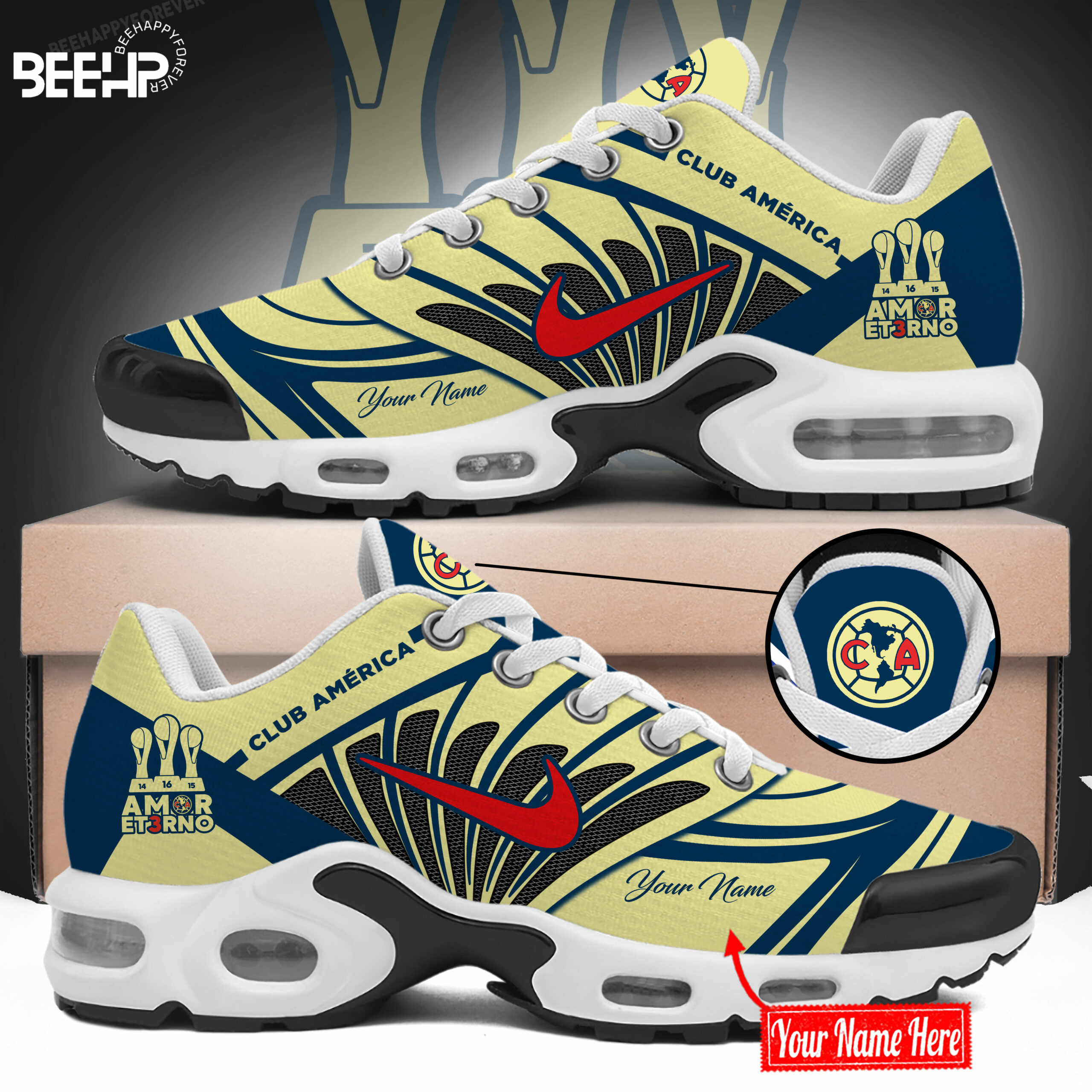Club America tricampeon New Shoes - Famjoys Club America tricampeon New Shoes - Famjoys