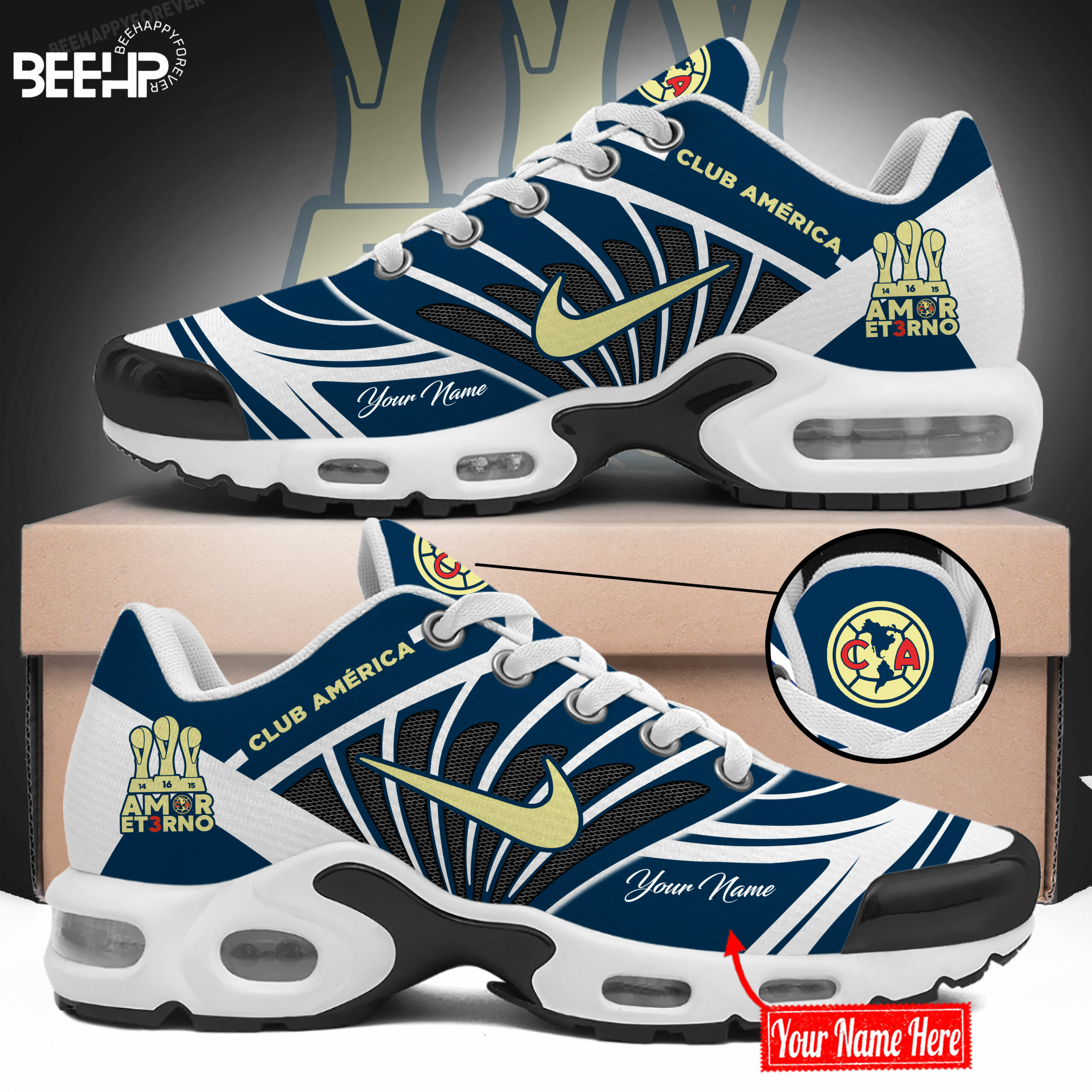 Club America tricampeon New Shoes - Famjoys Club America tricampeon New Shoes - Famjoys
