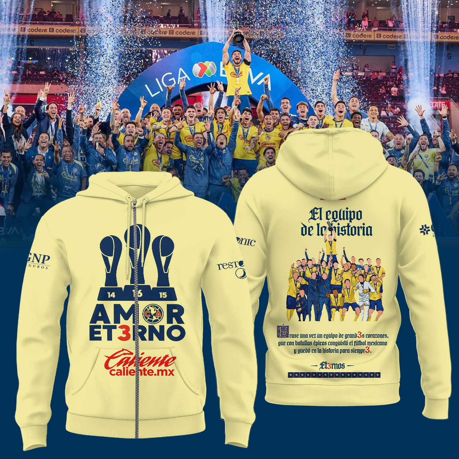 Club America tricampeon Shirt - Famjoys Club America tricampeon Shirt - Famjoys