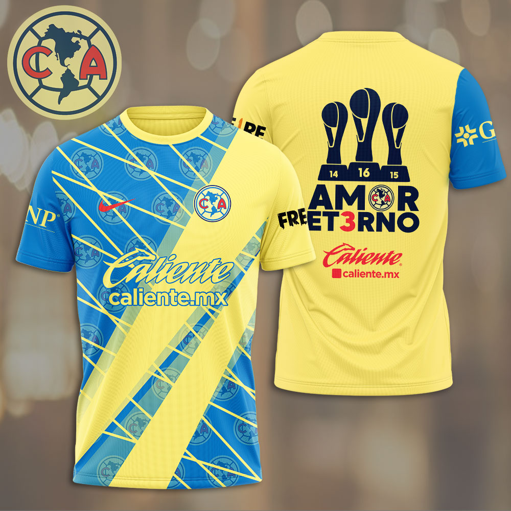 Club America tricampeon Shirt - Famjoys Club America tricampeon Shirt - Famjoys