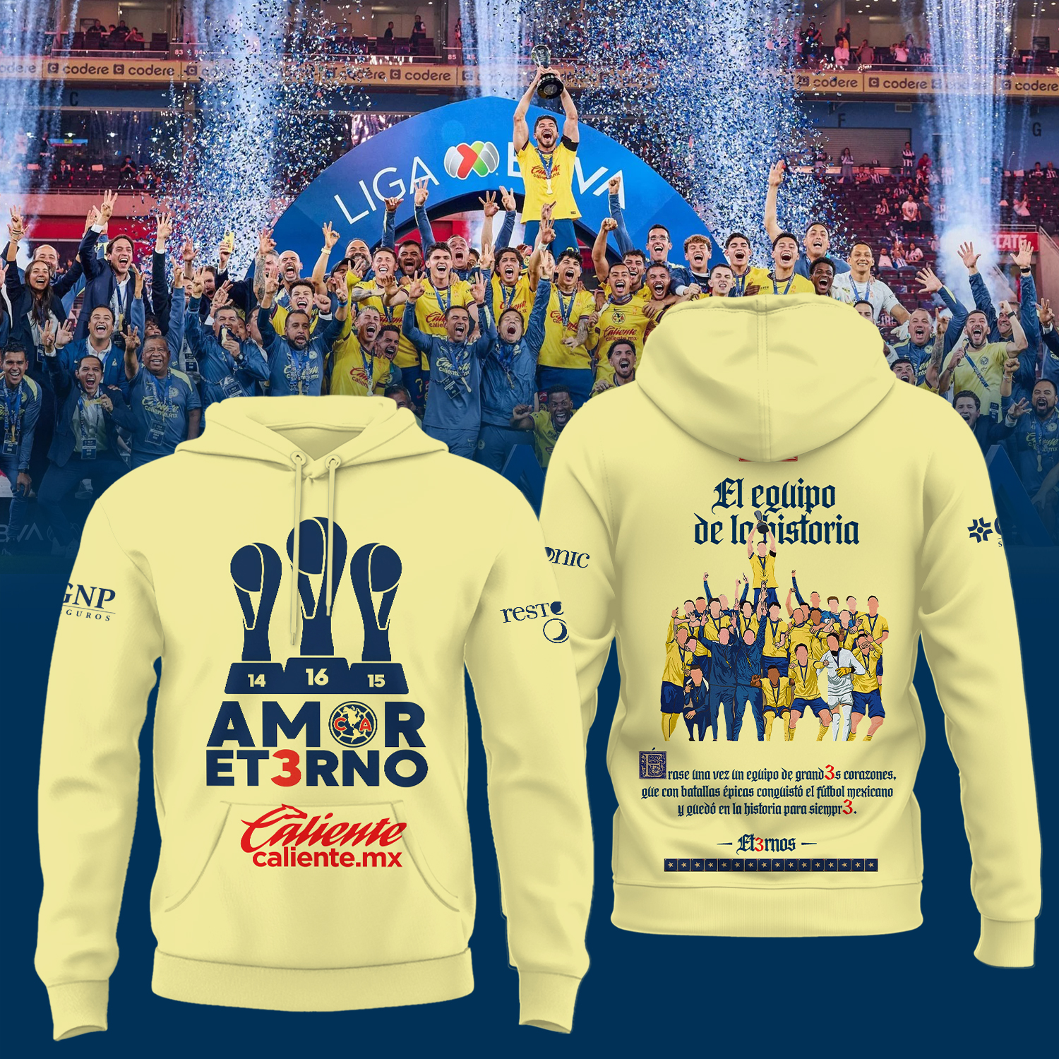 Club America tricampeon Shirt - Famjoys Club America tricampeon Shirt - Famjoys