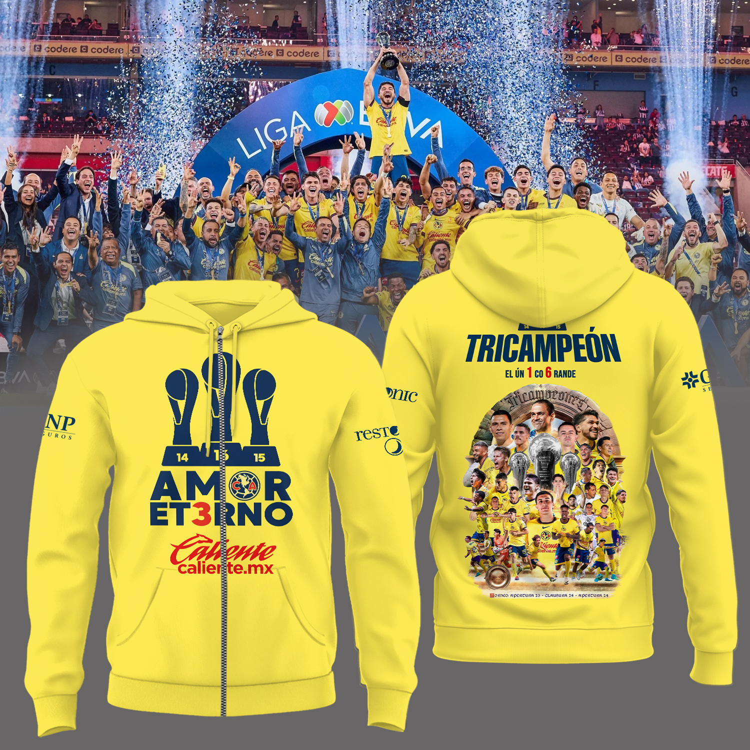 Club America tricampeon Shirt - Famjoys Club America tricampeon Shirt - Famjoys