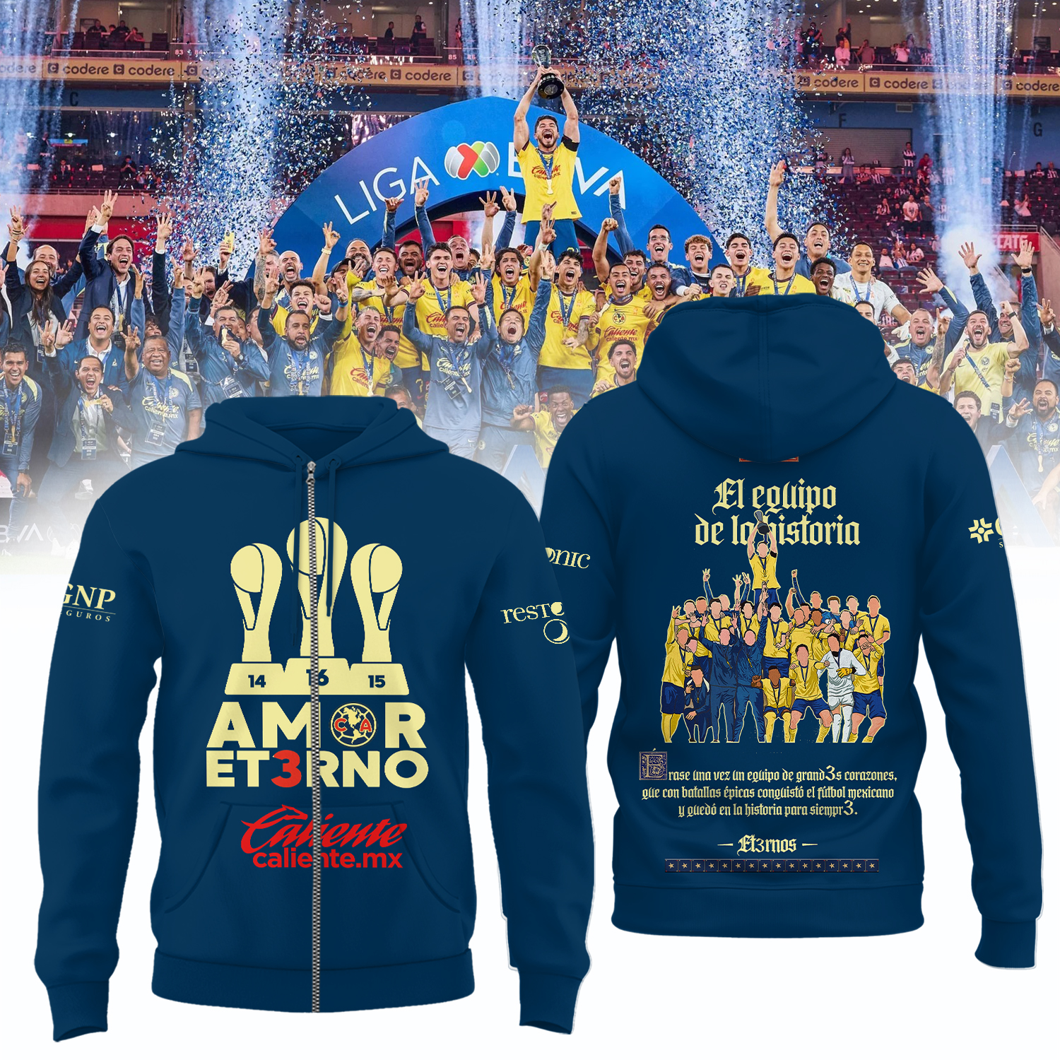 Club America tricampeon Shirt - Famjoys Club America tricampeon Shirt - Famjoys