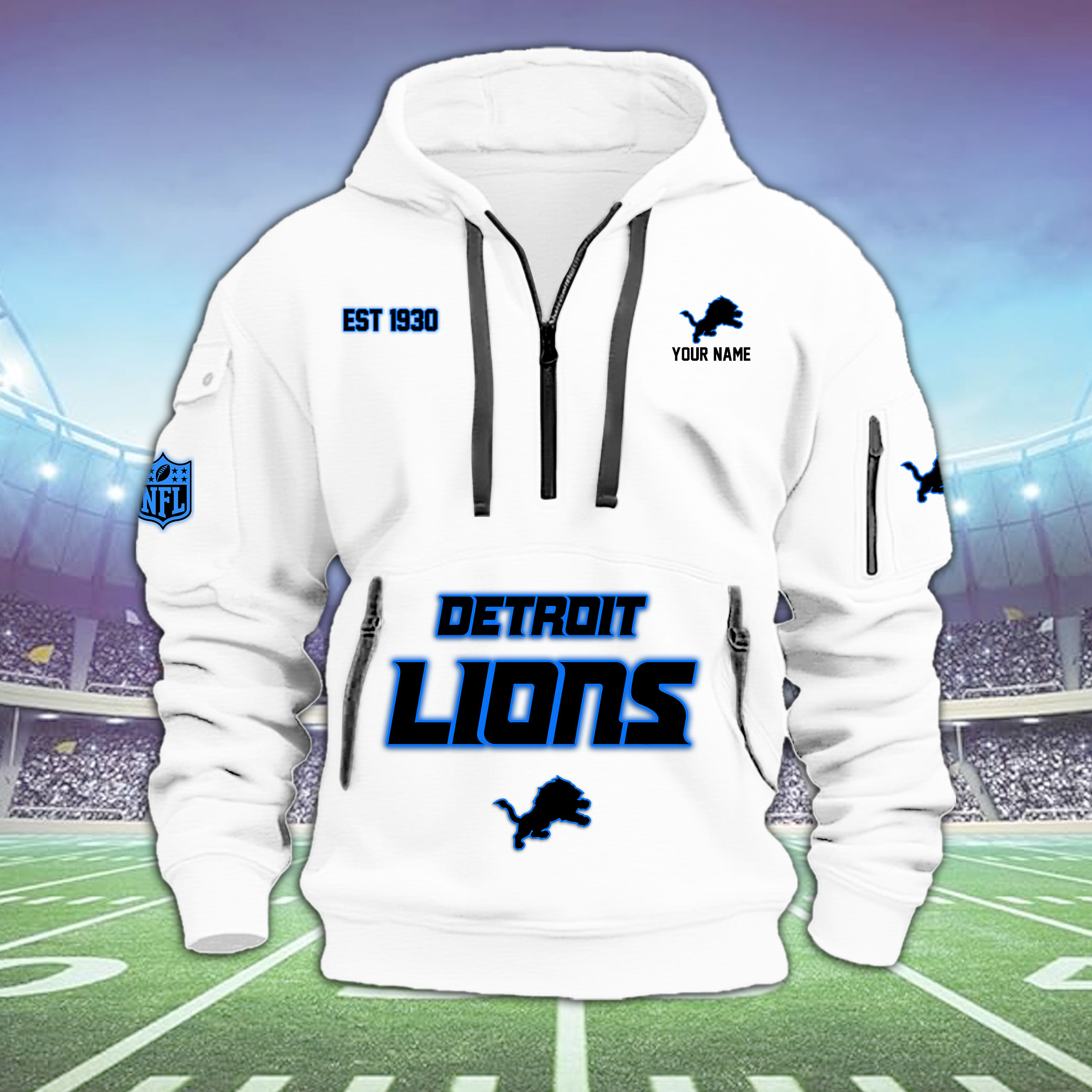 CMSLPC29945 LION2 Heavy Hoodie - Famjoys CMSLPC29945 LION2 Heavy Hoodie - Famjoys