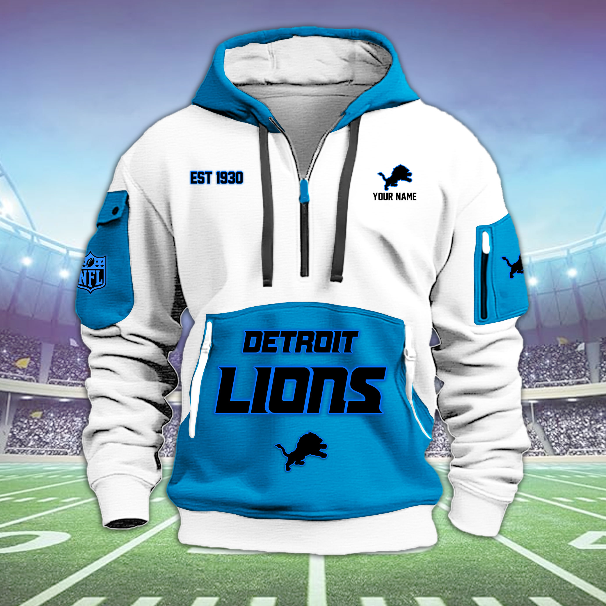 CMSLPC29945 LION2 Heavy Hoodie - Famjoys CMSLPC29945 LION2 Heavy Hoodie - Famjoys
